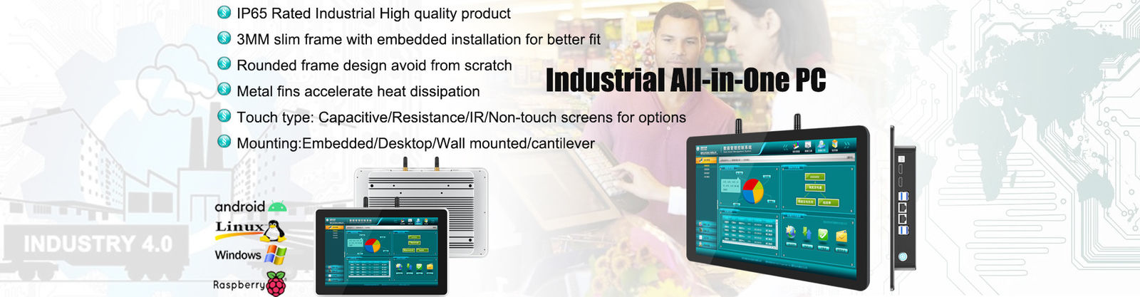 Gaming-PCAP-Touchscreen