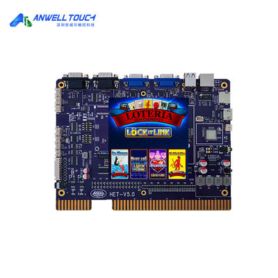 4in1 Skill-Spiel PCB Multiple-Spiel Lock It Link Lotterie für Arcade-Maschine