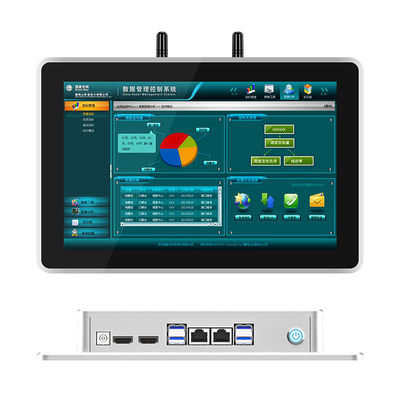 Silber HD1920*1080 Industriekapazität All-in-One-Touchscreen Computer 11,6 Zoll mit Fensterbetriebssystem