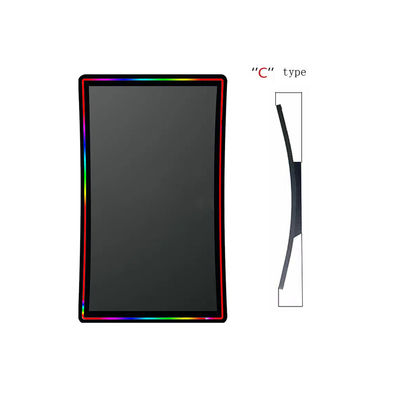 43 Zoll R1500 gekrümmter Touchscreen 4k Monitor mit LED-Streifen für Firelink / IGS Vertikal Gaming Machine