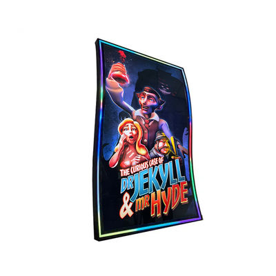 55-Zoll-S-Form PCAP 3M/ELO-Bogen-Touch-Screen-Protokollmonitor für vertikale Spielscreens