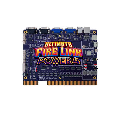 HET Skill Game Arcade Ultimate Fire Link Power4 Pcb Spielfeld