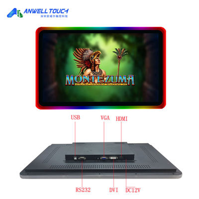 PCAP BalIy Kapazitiv Touchscreen Monitor 23,8 Zoll Acryl LED Licht HD Monitor Spielen Touchscreen