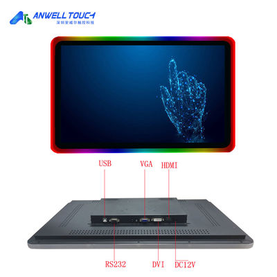 PCAP BalIy Kapazitiv Touchscreen Monitor 23,8 Zoll Acryl LED Licht HD Monitor Spielen Touchscreen