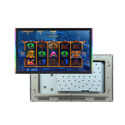 23'' Kratzfeste Touchscreen Gaming Monitor mit Side+Edge LED Schnitt für Aristocrat Helix