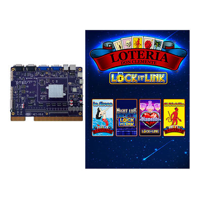4in1 Skill-Spiel PCB Multiple-Spiel Lock It Link Lotterie für Arcade-Maschine