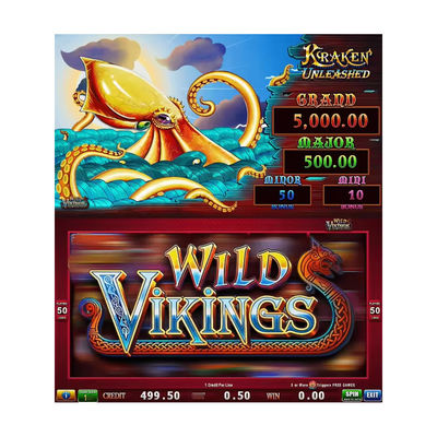 Skill-Board-Spiel mehrere Spiele Kraken 2in1 für Spielautomaten freigegeben