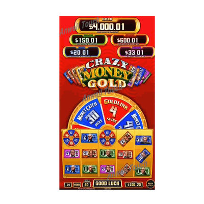 Vertical Skill Spiel Pcb Board Crazy Geld Gold für Spielautomat