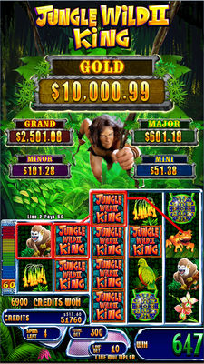 Das Skill-Board-Spiel Jungle Wild II King