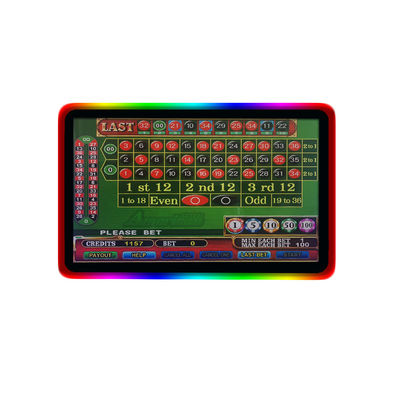 23.8 Zoll Spielautomat PCAP Touchscreen Spiele-Monitor Side LED Bar Schwarz 1920x1080 Led 16:9 Ips Hd-Mi 300c