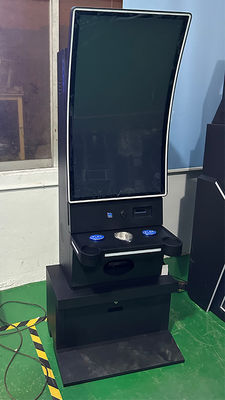 Kurvige PCPA-Touch-Spielautomaten-Basis-Schrank-Fähigkeiten-Spiel-Touch-Monitor Metall 43 Zoll
