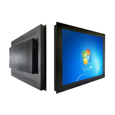 16.7M Industrie-Touchscreen-Pc mit offenem Rahmen 17 Zoll Kapazitäts- / Resistenz-Touchscreen-Monitor