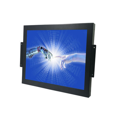 15 Zoll Resistiver / Kapazitiver eingebetteter Touchscreen Monitor 1024*768