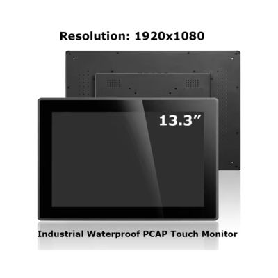 1920*1080 Open Frame Touchscreen Monitor 13 16:9 Verhältnis 13,3" IPS LCD-Panel Computermonitor