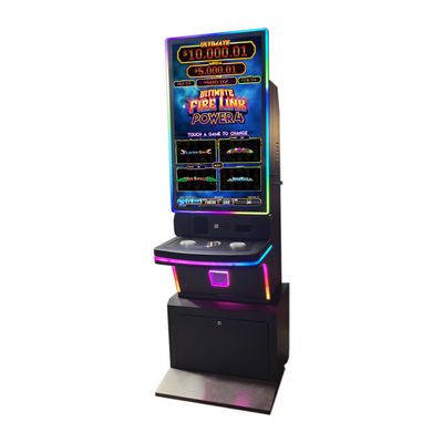 43-Zoll-Metall-Fähigkeits-Spiel-Schrank Spielautomat mit Kapazitiv-Touch-Monitor für Firelink / Blitz-Spiele