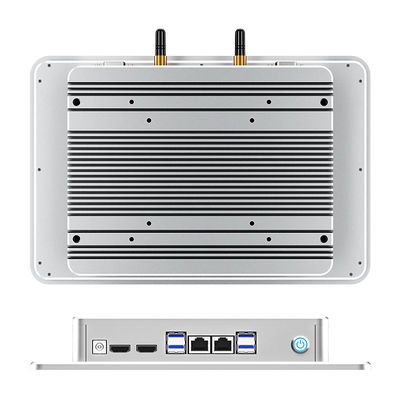 Silber HD1920*1080 Industriekapazität All-in-One-Touchscreen Computer 11,6 Zoll mit Fensterbetriebssystem