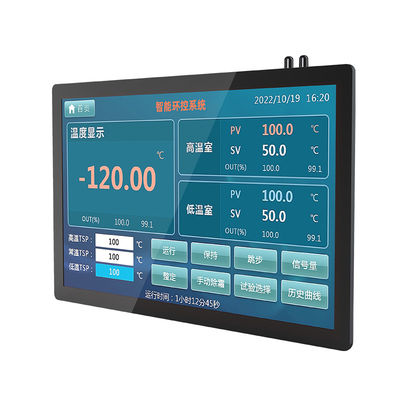 Schwarzer HD1920*1080 Industrieller Kapazitäts-Touchscreen All in One 13,3 Zoll mit Fensterbetriebssystem