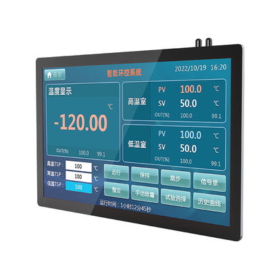 13.3-Zoll-Silber-HD1920*1080 Industrieller Kapazitäts-Touchscreen All-in-One-PC mit Fensterbetriebssystem