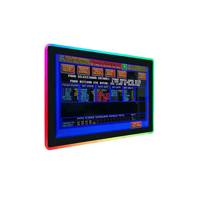 Industrielle Qualität LED-Seitenkante mit Spieleknoten mit projiziertem Kapazitäts-Touchscreen 23,8"