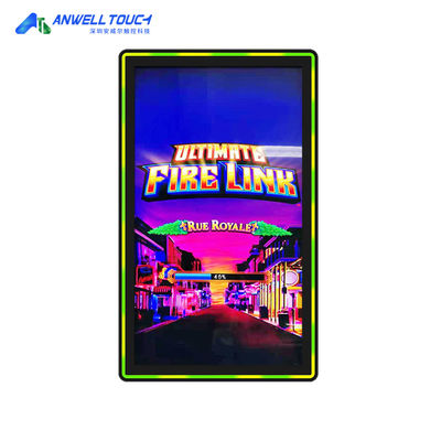 Side Edge LED Bezel 400 Nits PCAP Touch Monitor 5MS Antwort mit Kratzwiderstand