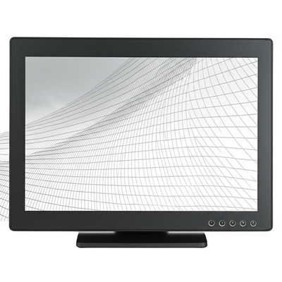 Industrieller Touch-Monitor mit hoher Auflösung und 1280 x 1024 Auflösung, RS232 / USB-Touch-Signaleingang und 5 ms Reaktionszeit