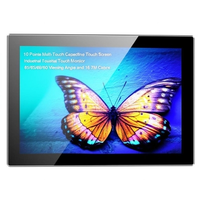 10 Punkte Multi-Touch Kapazitiver Touchscreen Industrieller Touchscreen mit 85/85/80/80 Blickwinkel und 16,7M Farben